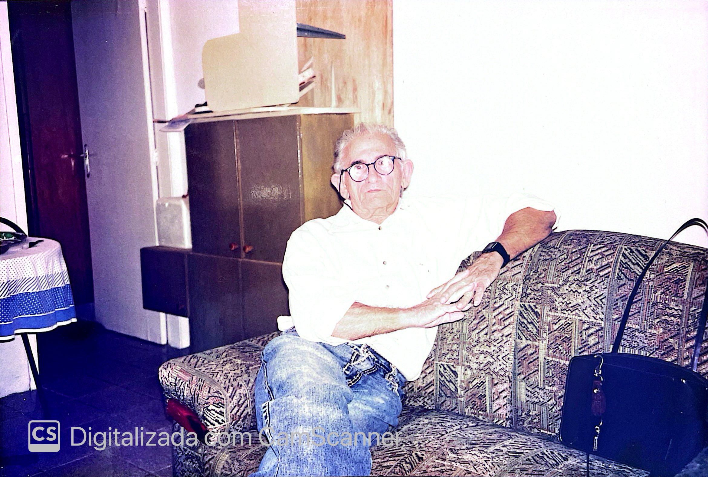 Sr Tarcísio, pai de dona Maria